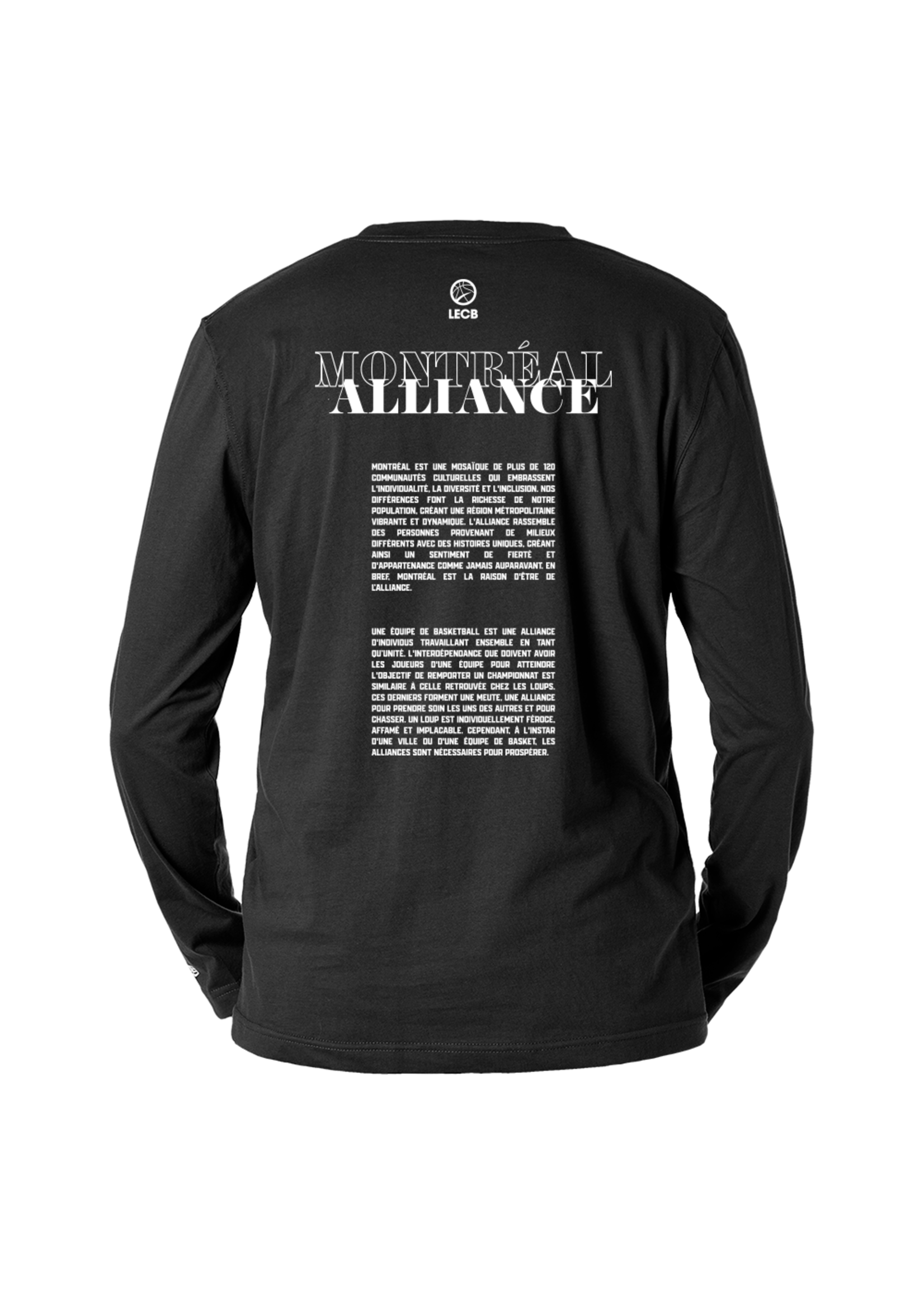 Montréal Alliance Brand History Long Sleeve - Black