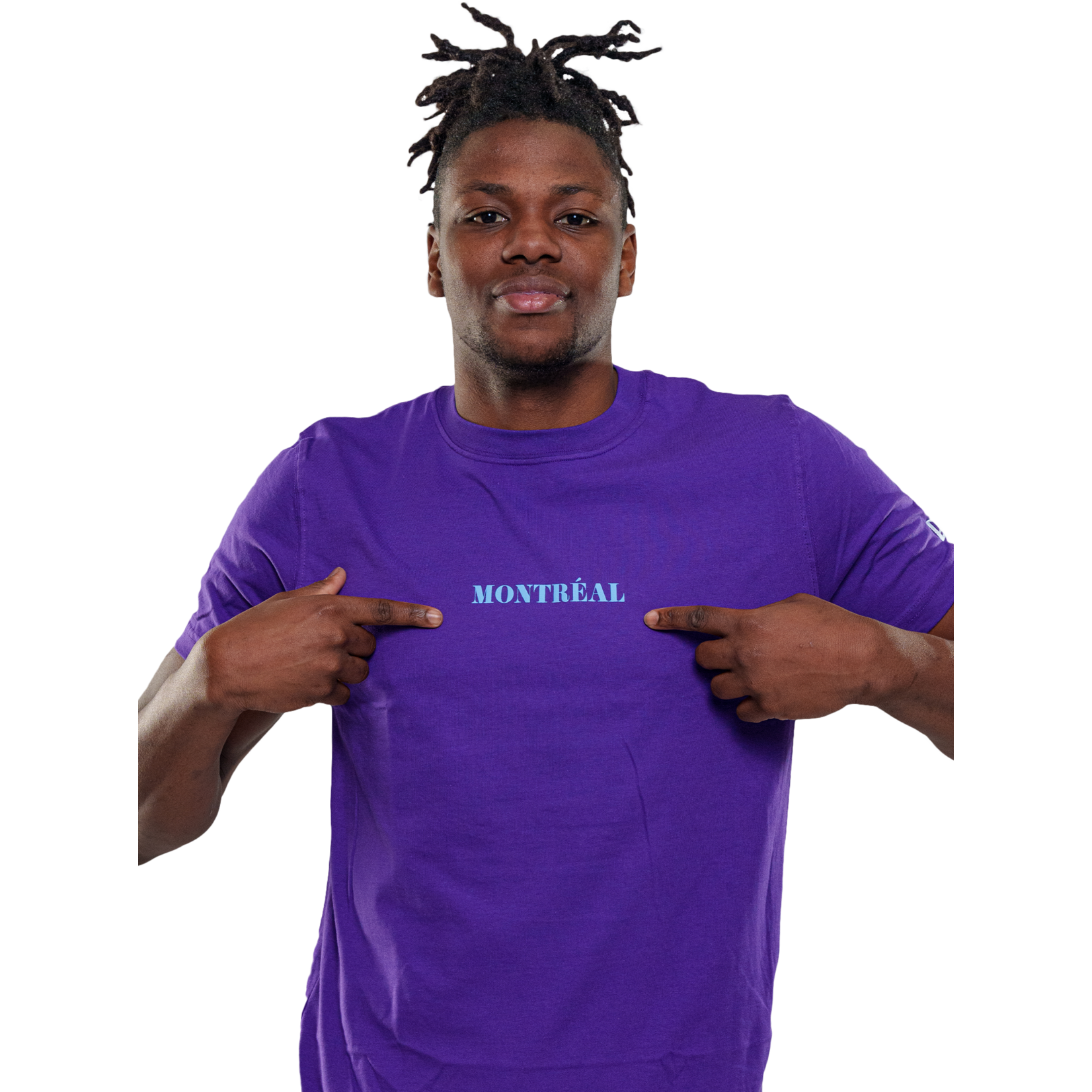 T-shirt avec graphique de l'Alliance de Montréal - Mauve