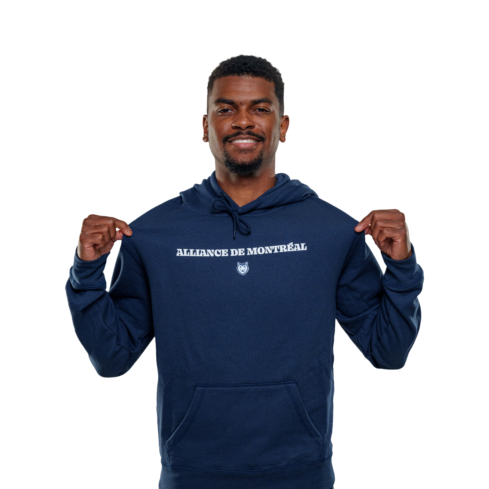Montréal Alliance Circle Graphic Hoodie - Navy