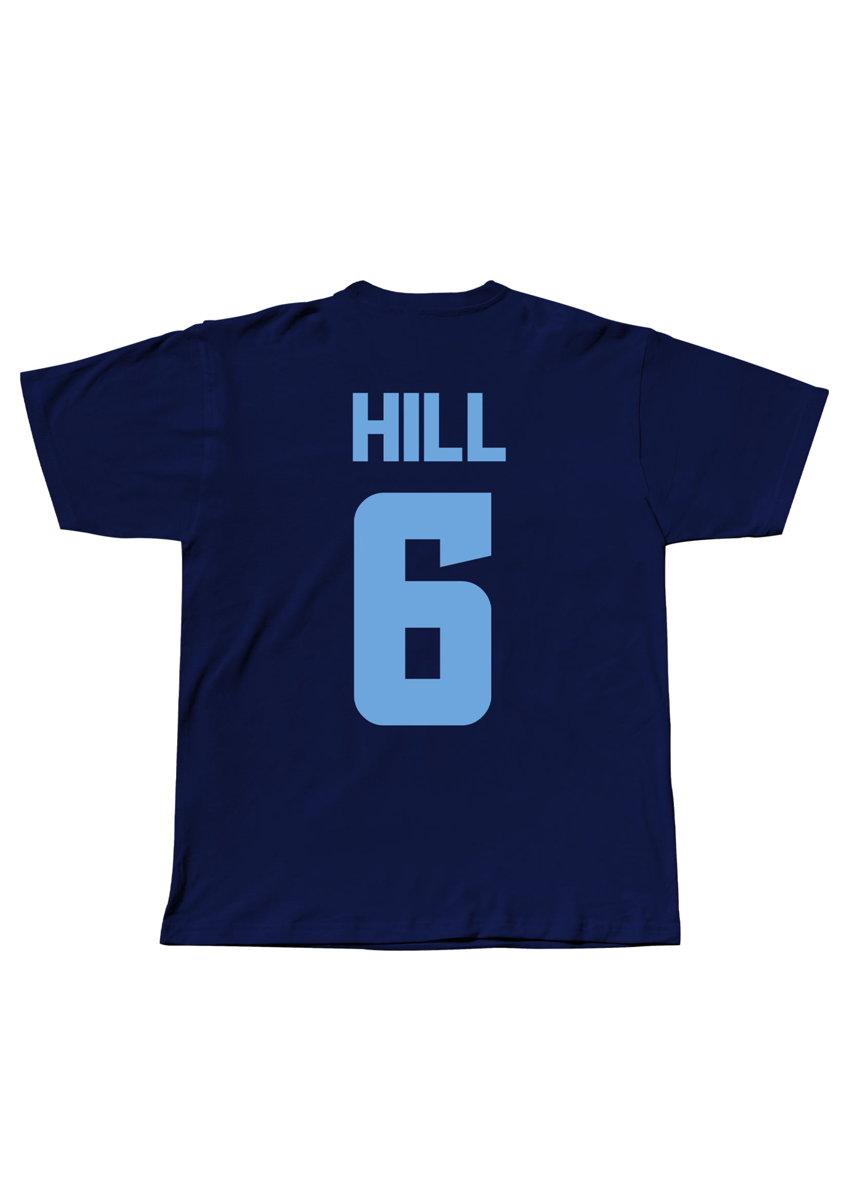 T-Shirt Nom & Numero, HILL #6