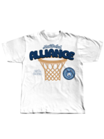 T-shirt Bagel de l'Alliance de Montréal - Blanc