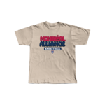 T-shirt avec lettrage Bulle de l'Alliance de Montréal - Crème