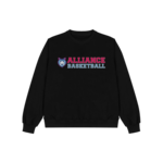 Montréal Alliance College Font Crewneck - Black