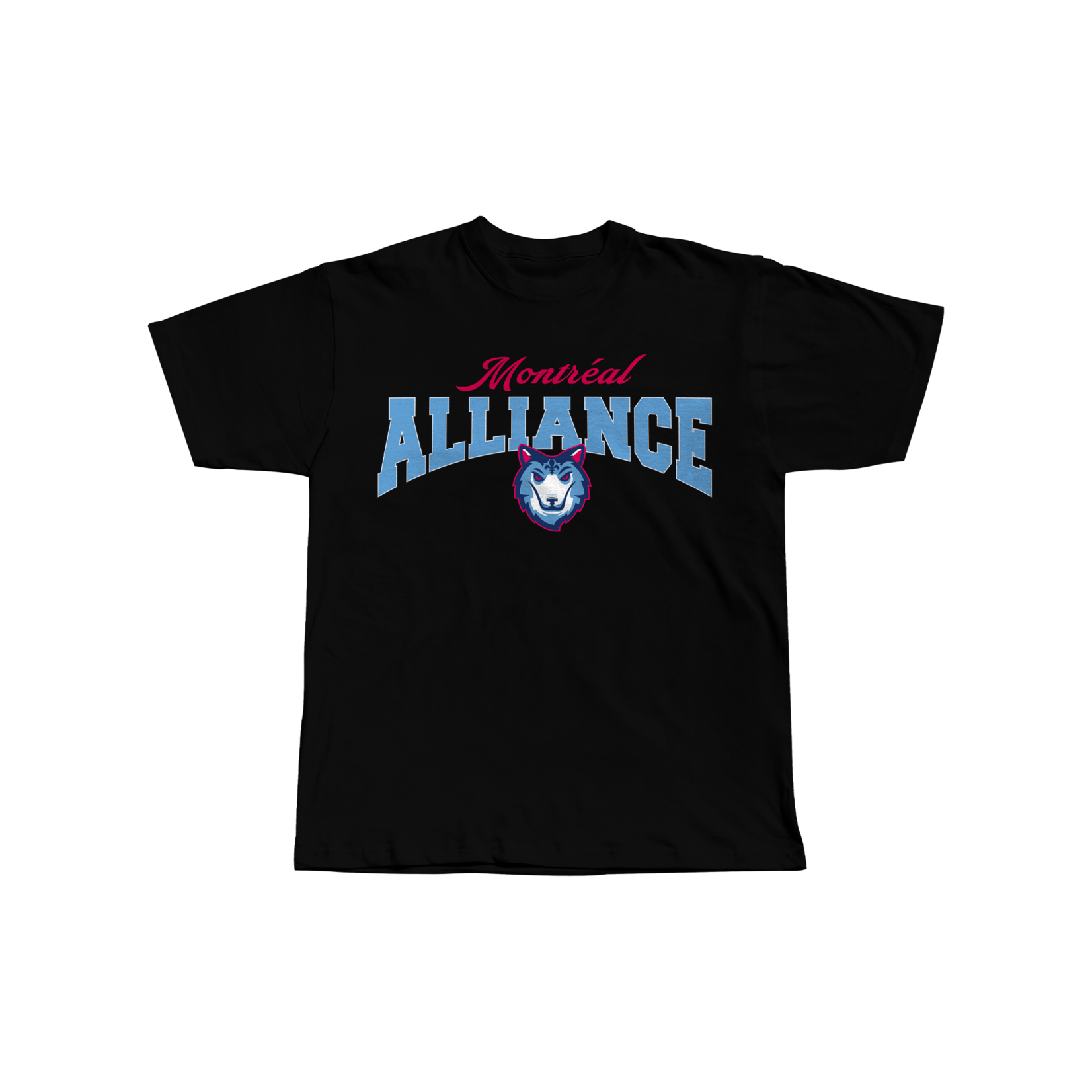 T-shirt à l'ancienne de l'Alliance de Montréal - Noir