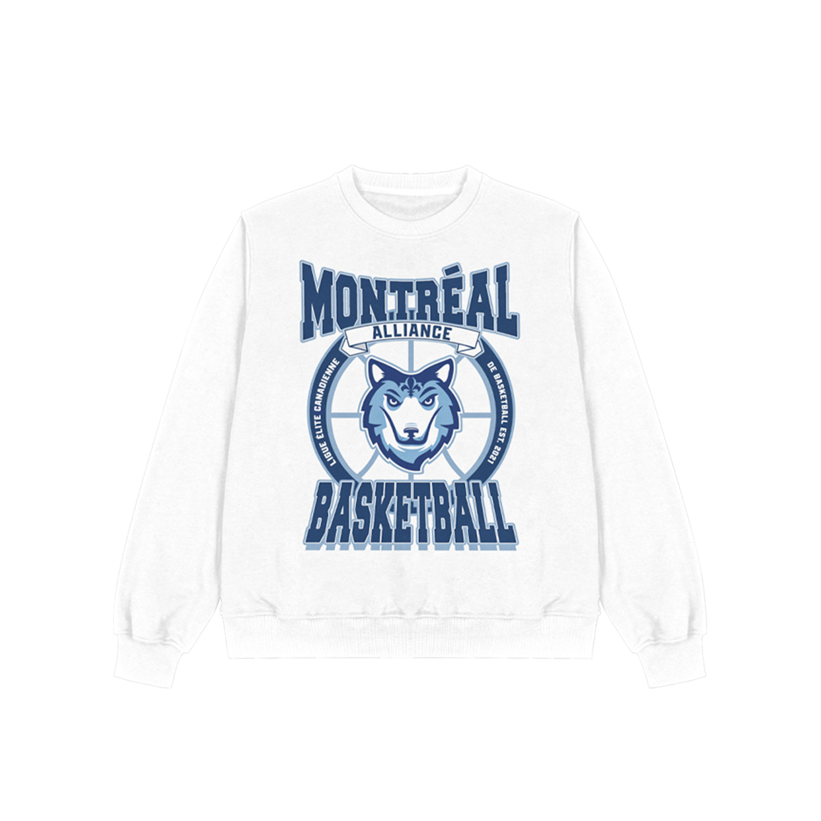 Montréal Alliance Vintage Crewneck - White
