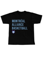 T-shirt Dri-FIT d'entrainement de l'Alliance de Montréal pour enfants - Noir