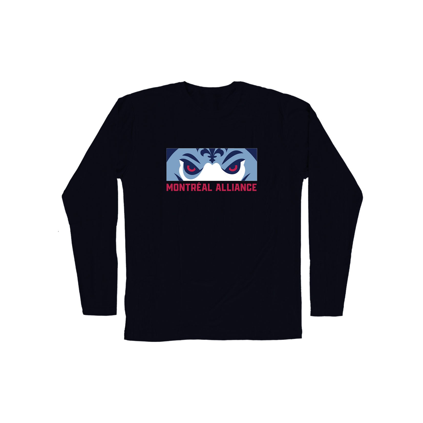 Montréal Alliance Wolf Eyes Long Sleeve Dri-FIT 2025 - Black