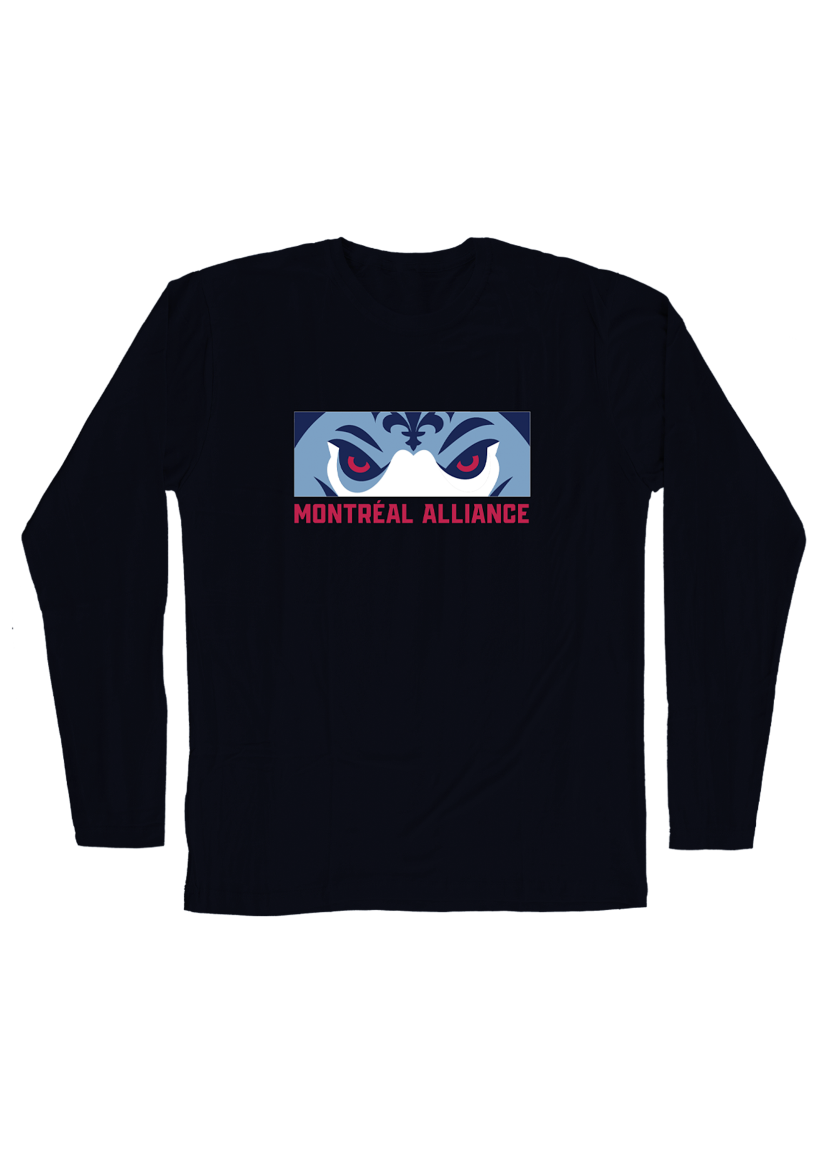 Chandail à manche longues loup Dri-FIT Alliance de Montréal 2025 - Noir