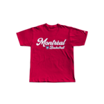 Montréal Basketball Tee 2025 - Red