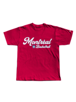Montréal Basketball Tee 2025 - Red