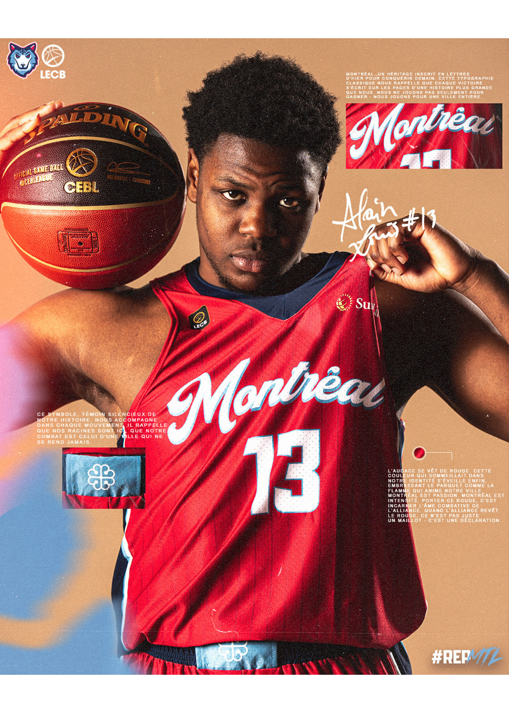 Montréal Alliance Red Jersey 2025 - Conquête