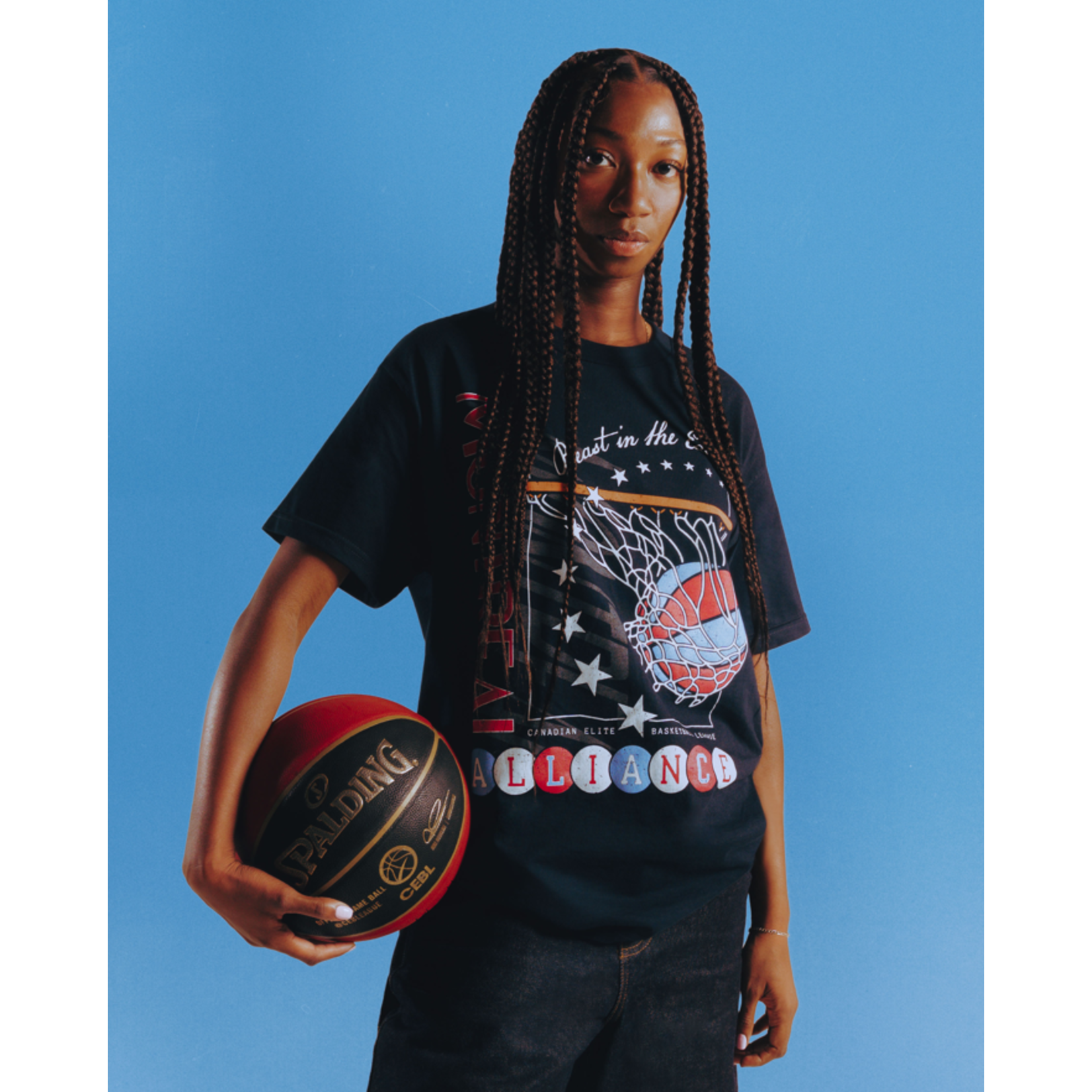 T-Shirt de l'Alliance de Montréal « Beast in the East » - Bleu Marin