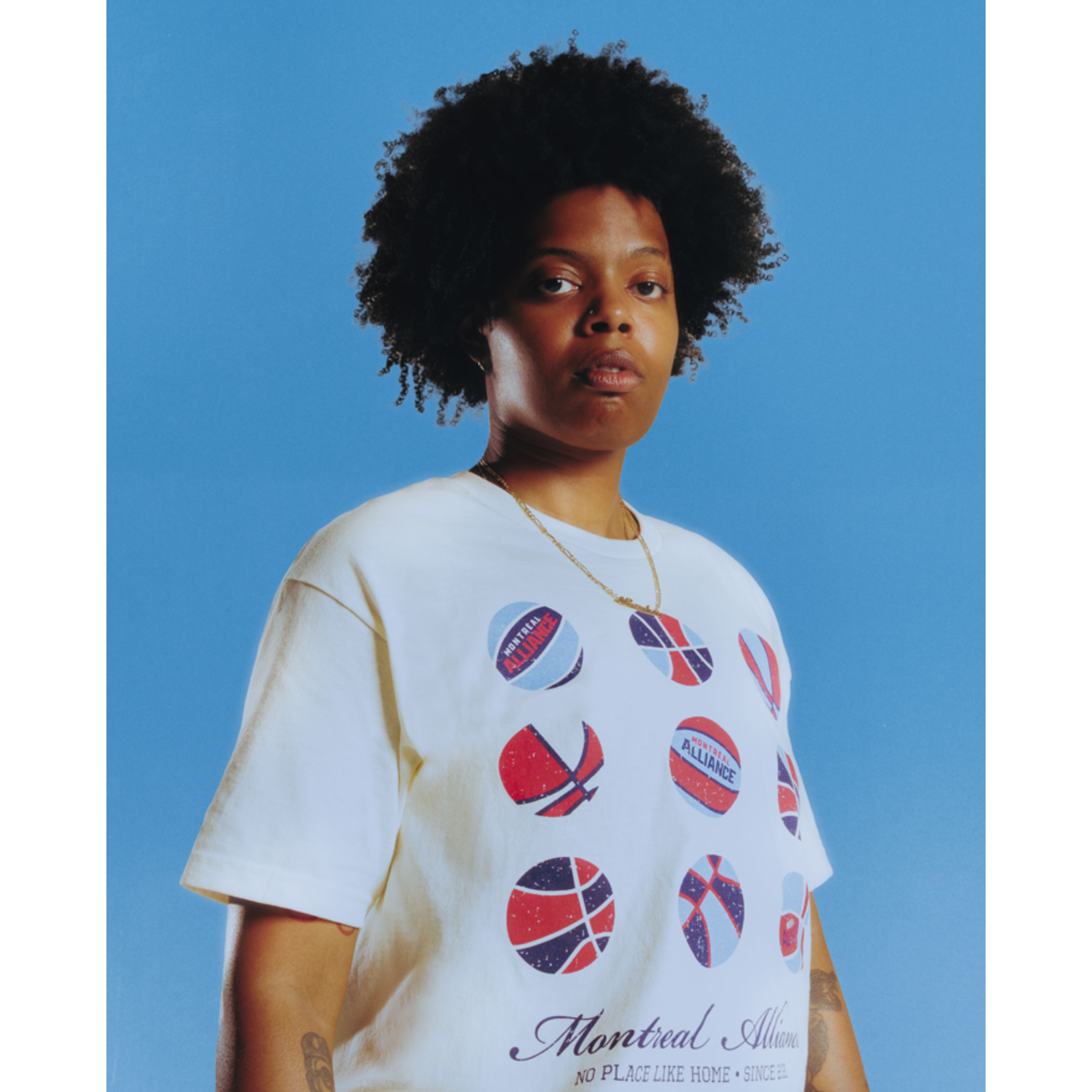 T-Shirt « Ball » de l'Alliance de Montréal - Crème