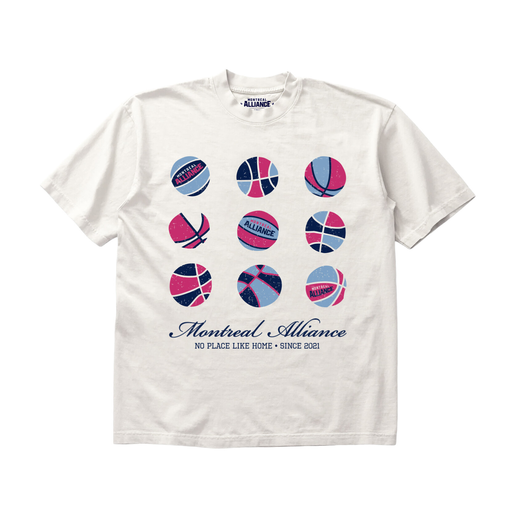T-Shirt « Ball » de l'Alliance de Montréal - Crème