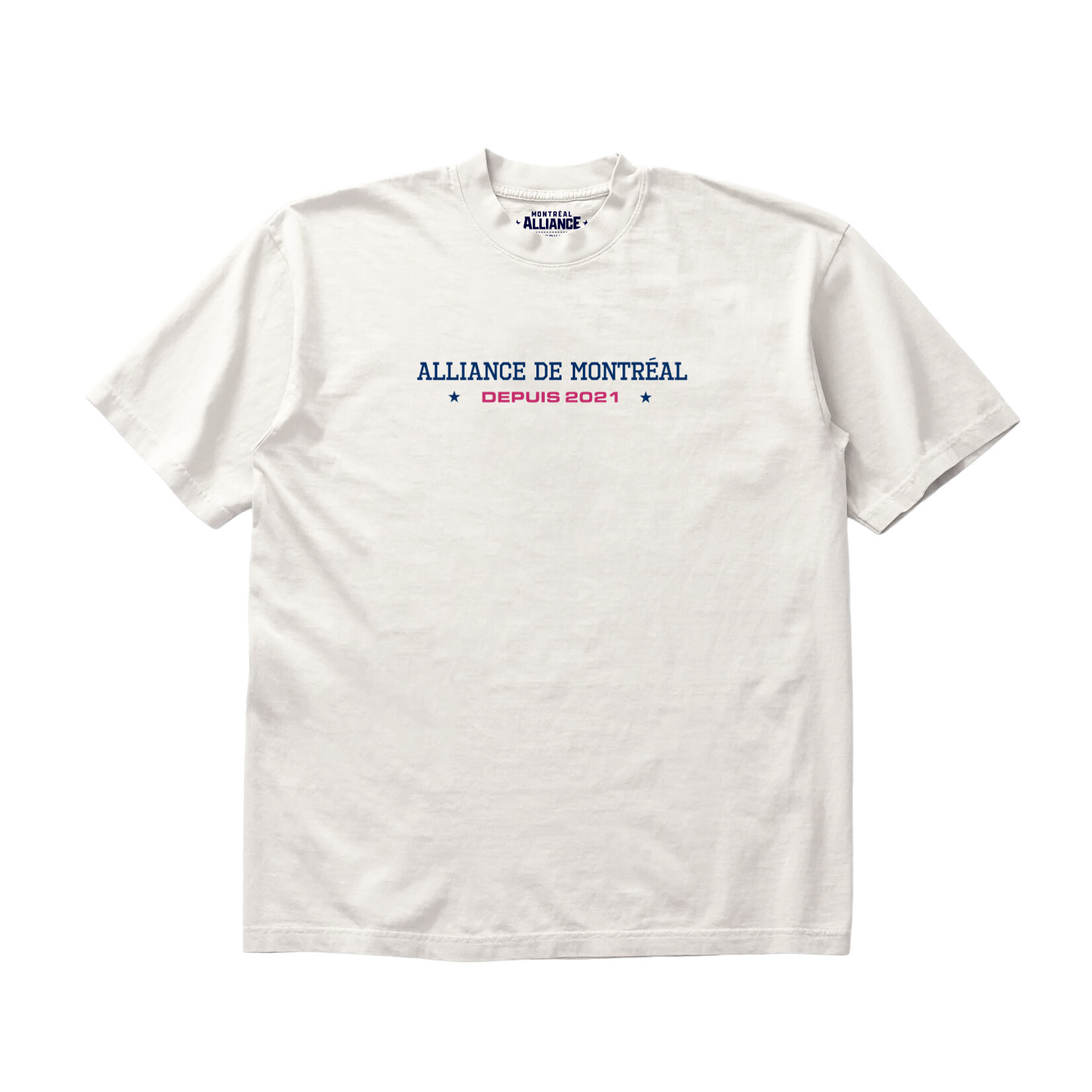 Montréal Alliance "Big A" Tee - Cream