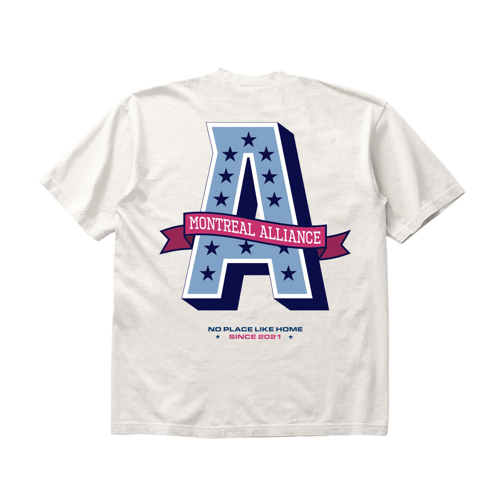 Montréal Alliance "Big A" Tee - Cream