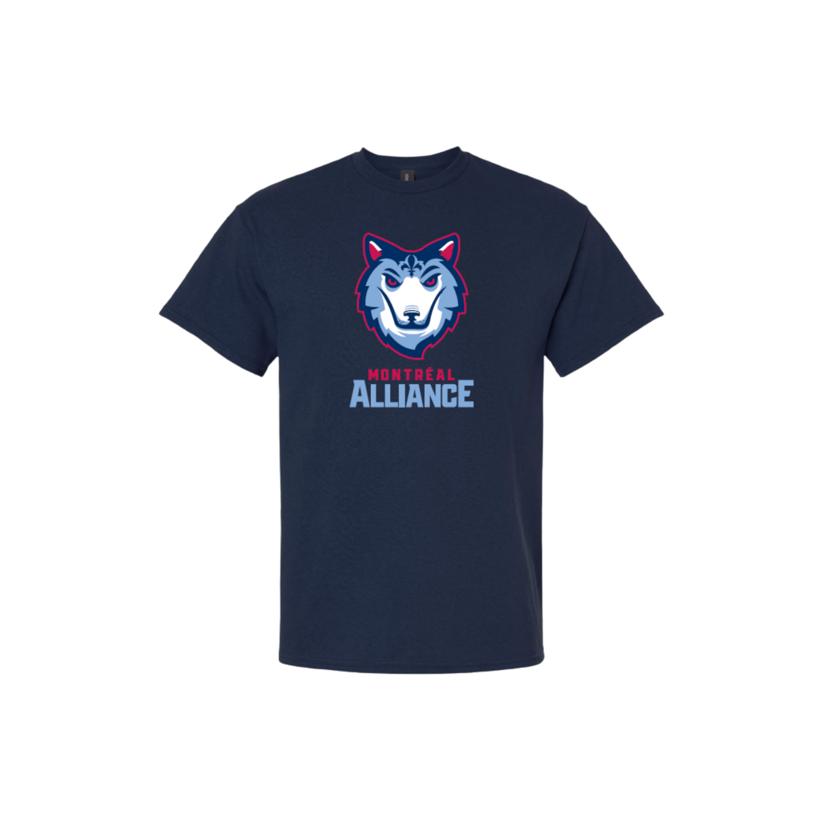 T-shirt bleu foncé Alliance