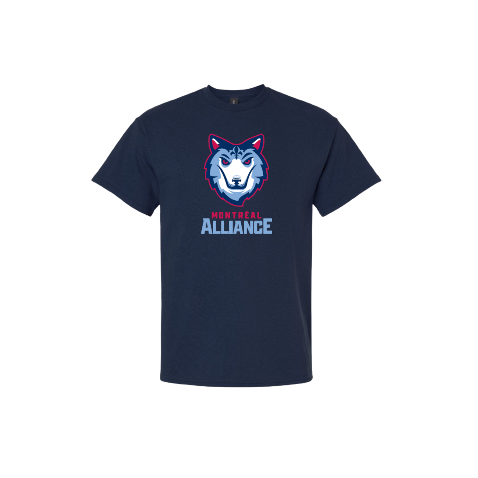 T-shirt bleu foncé Alliance