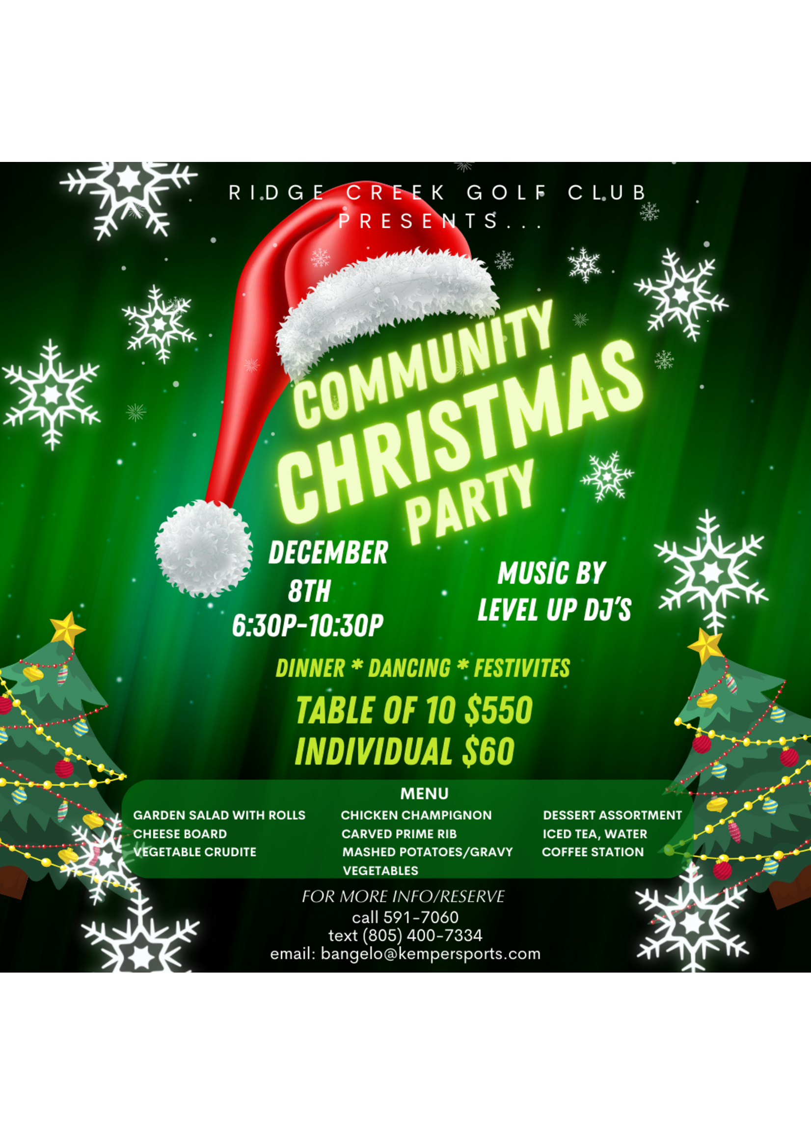 Community Christmas Party - Individual