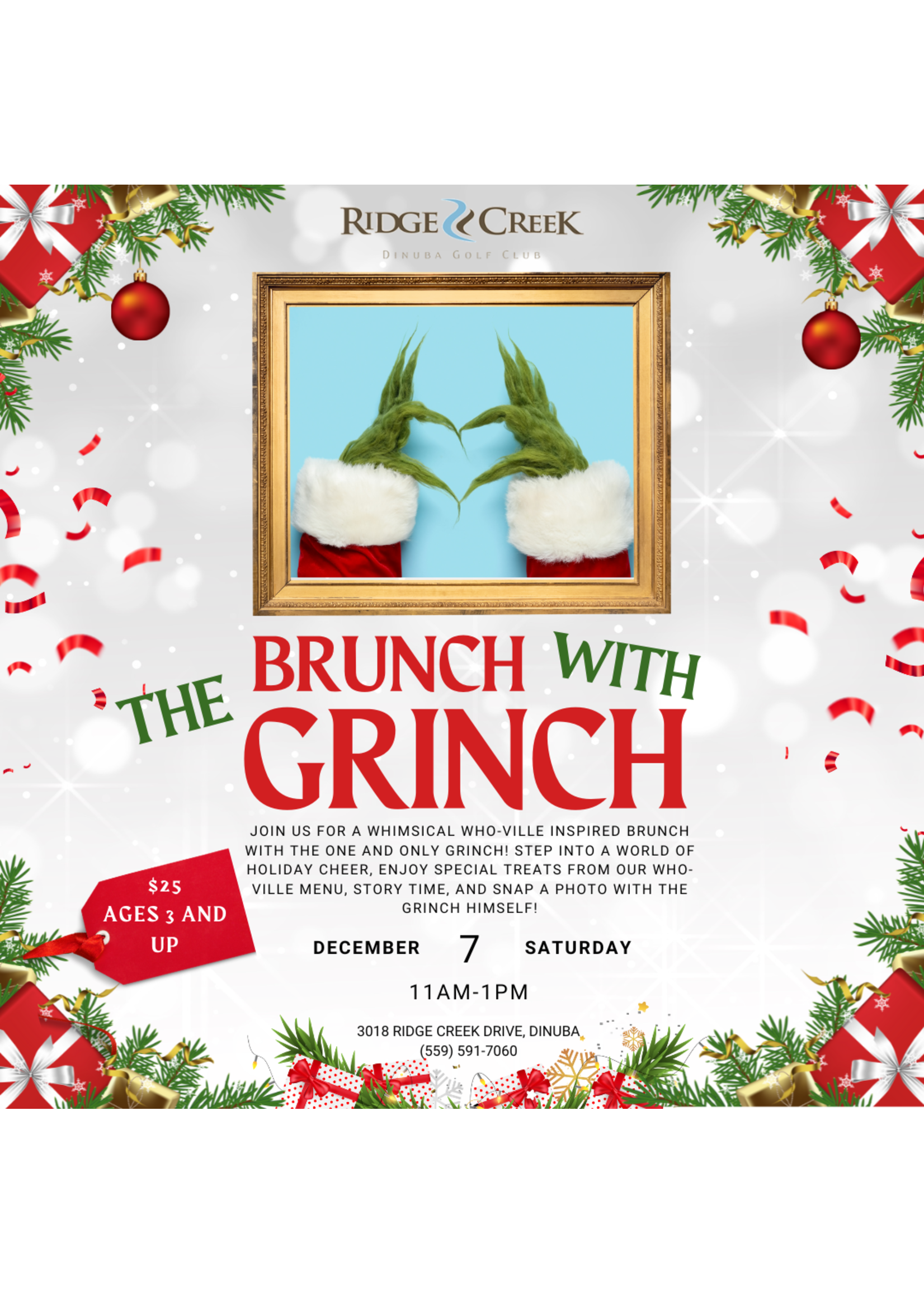 Brunch with The Grinch