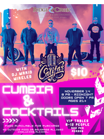 Cumbia & Cocktails $10