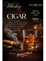 Whiskey, Wine & Cigar