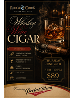 Whiskey, Wine & Cigar