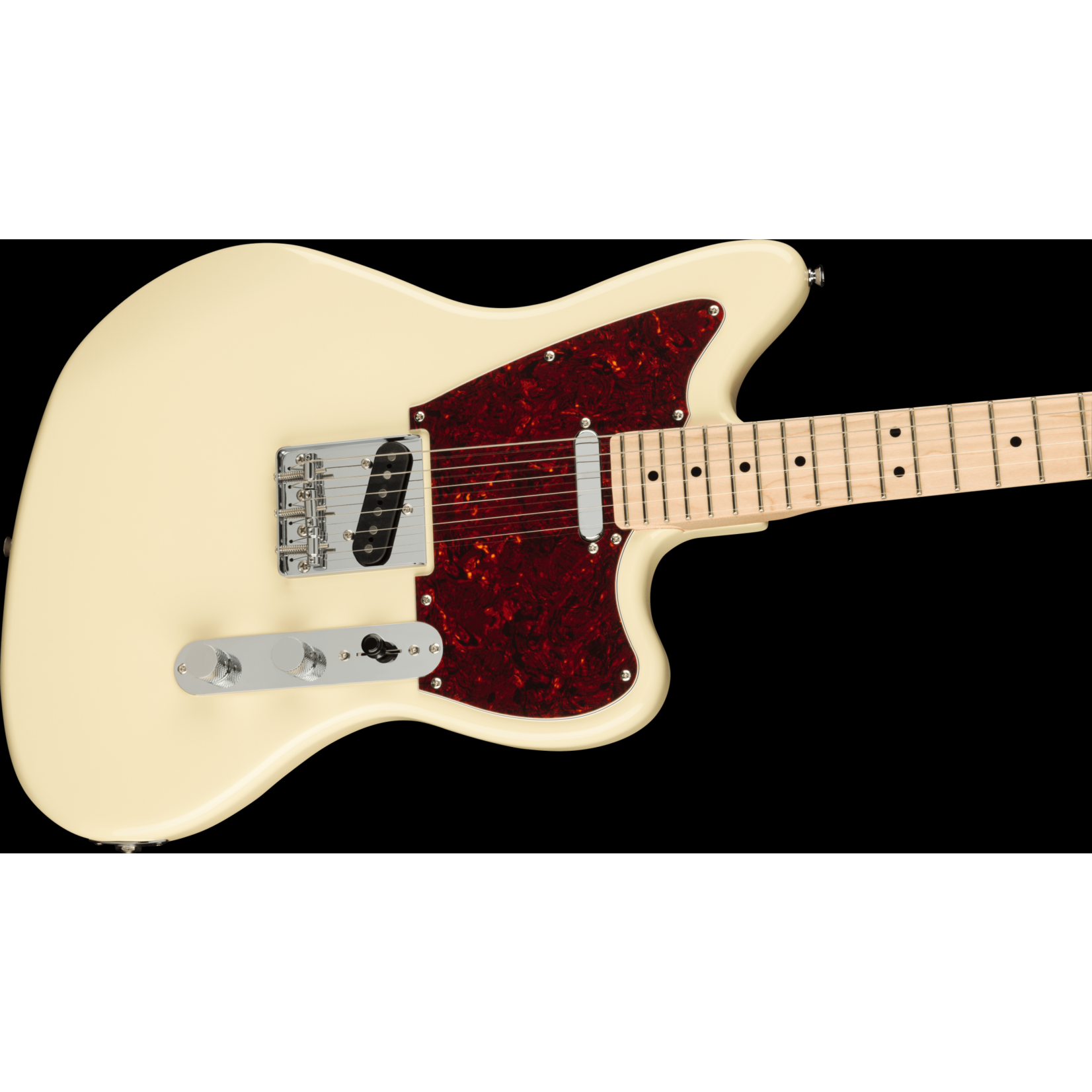 Paranormal Offset Telecaster®, Maple Fingerboard, Tortoiseshell Pickguard, Olympic White