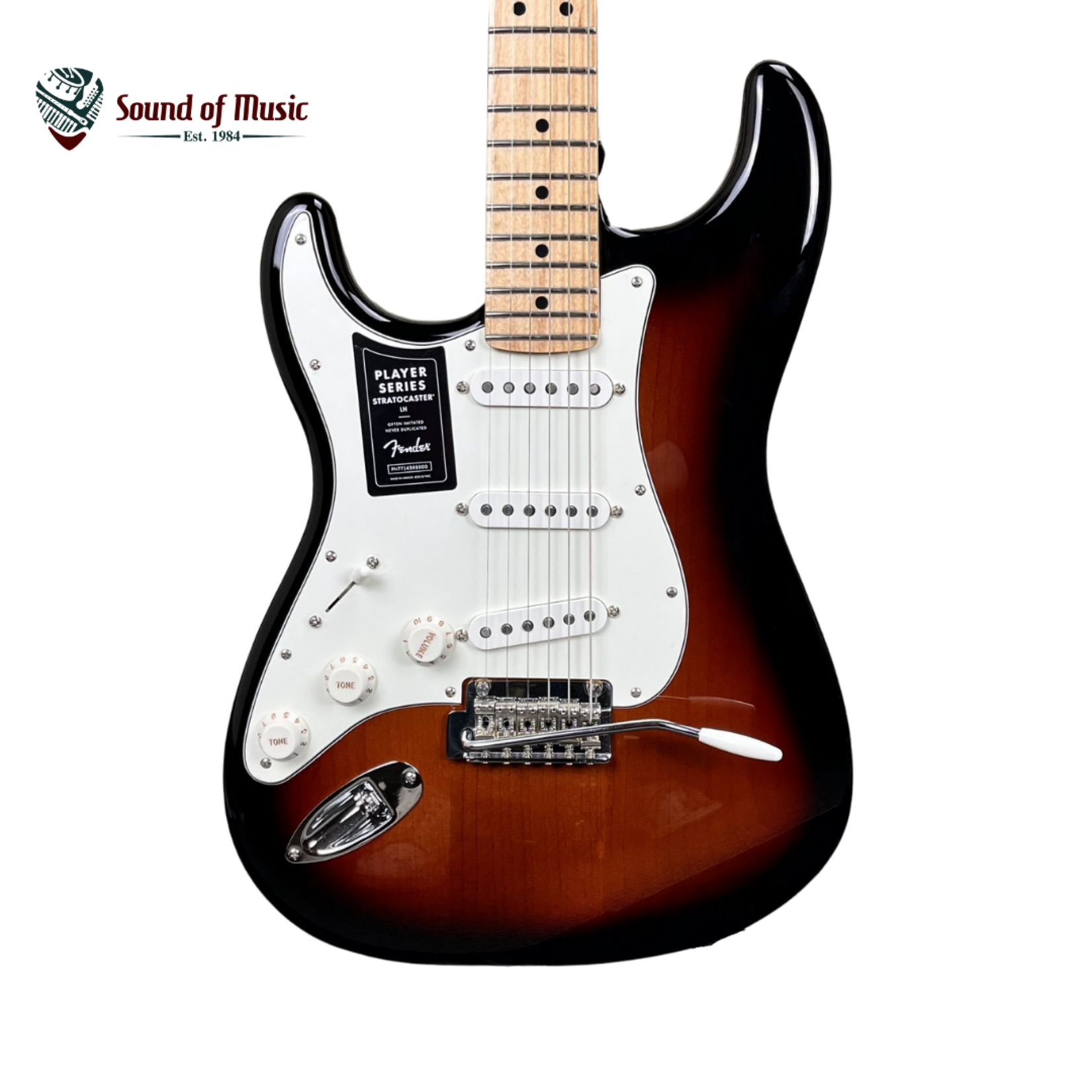 Fender Player Stratocaster Left-Handed - 3-Color Sunburst