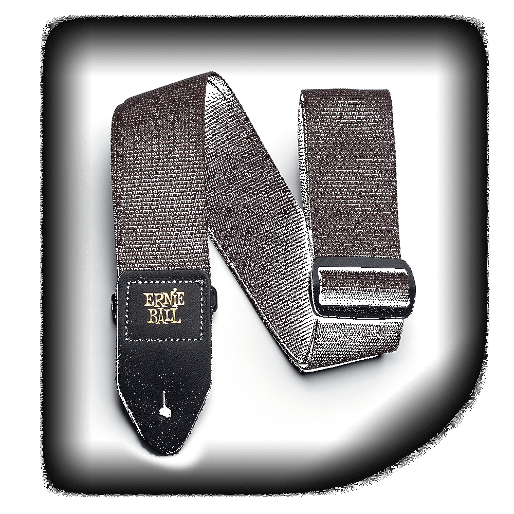 Ernie Ball Polypro Guitar Strap - Brown
