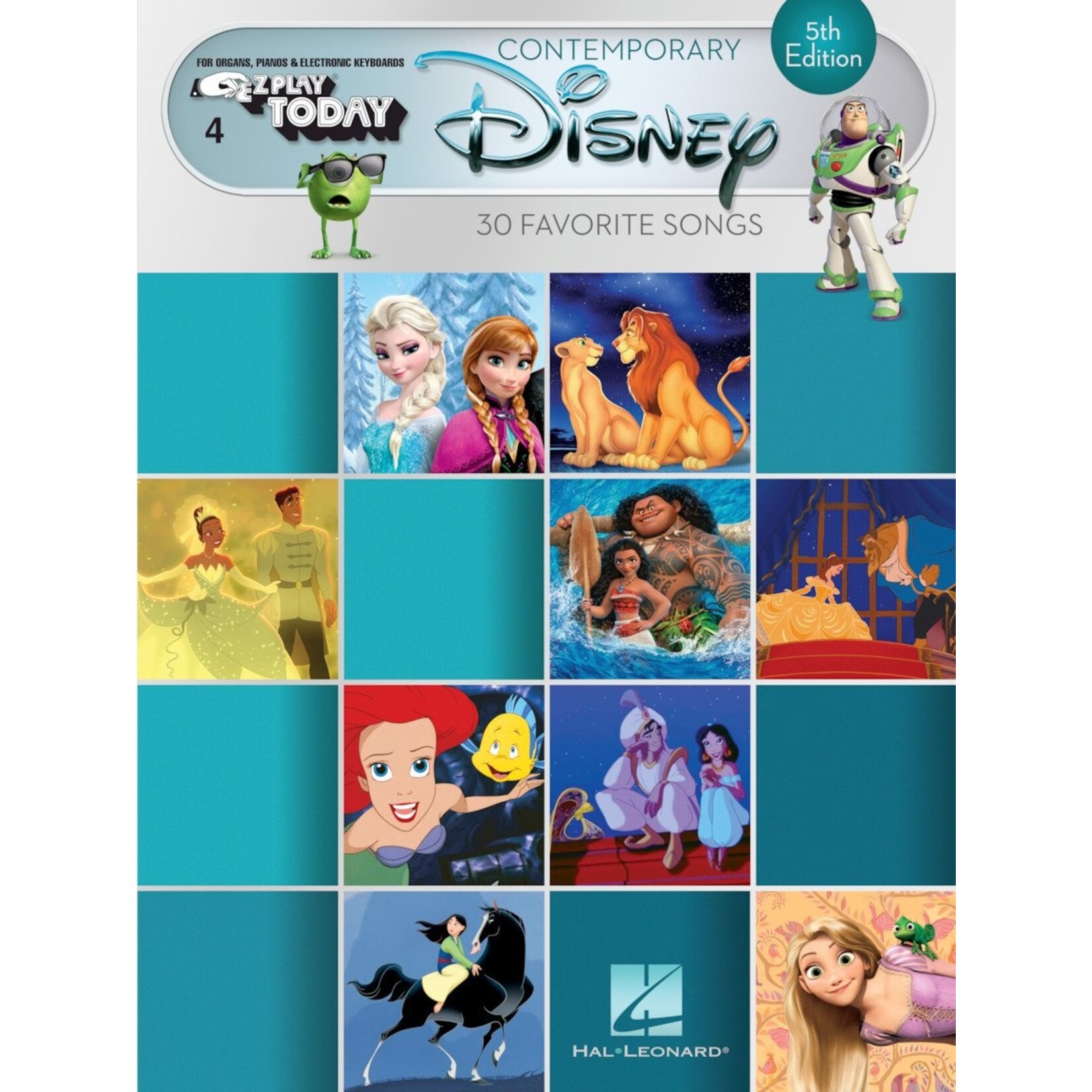 Hal Leonard Contemporary Disney 5th Edition E-Z Play Today Volume 3