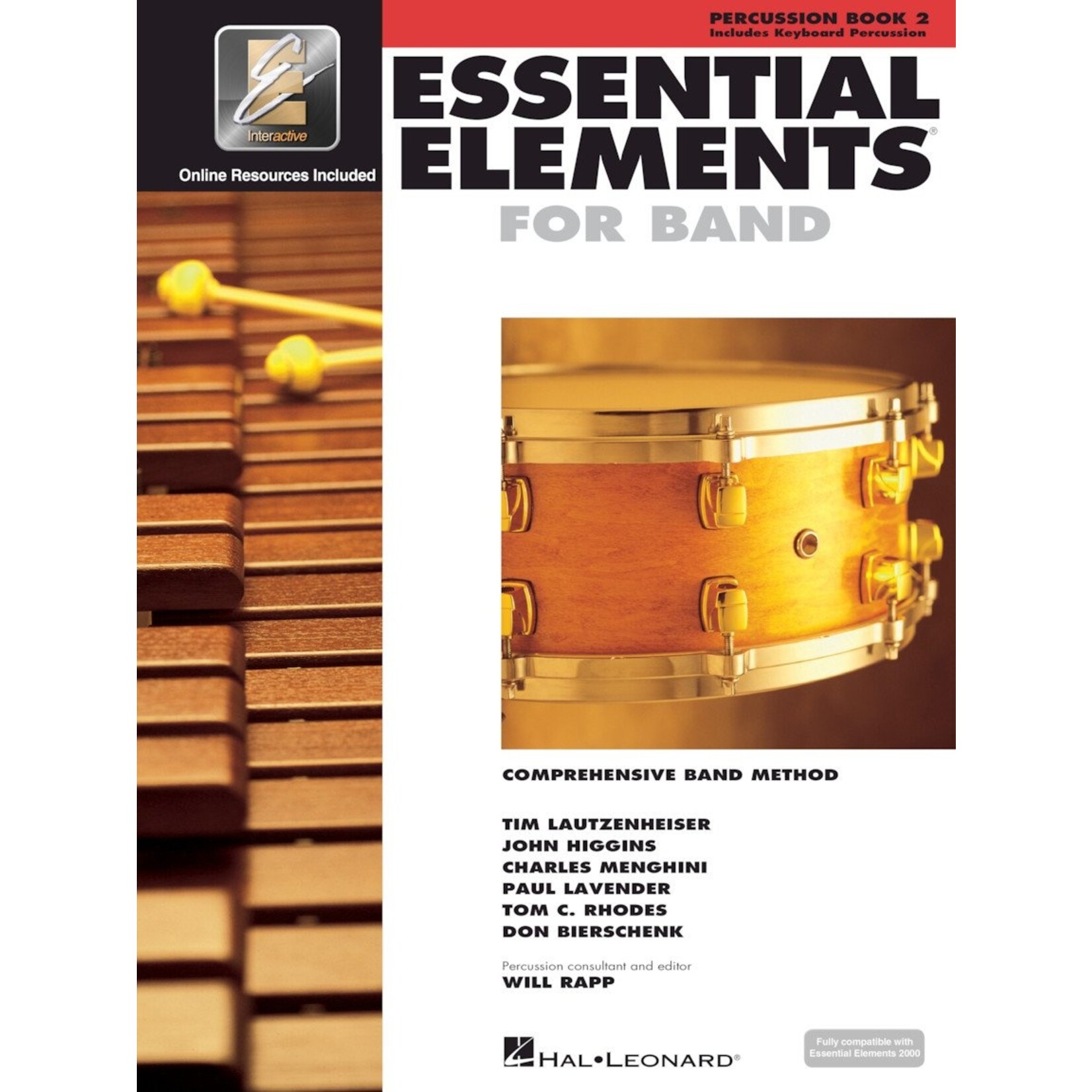 Hal Leonard Essential Elements Percussion Book 2