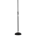 On Stage On-Stage MS7201B Round Base Mic Stand - Black
