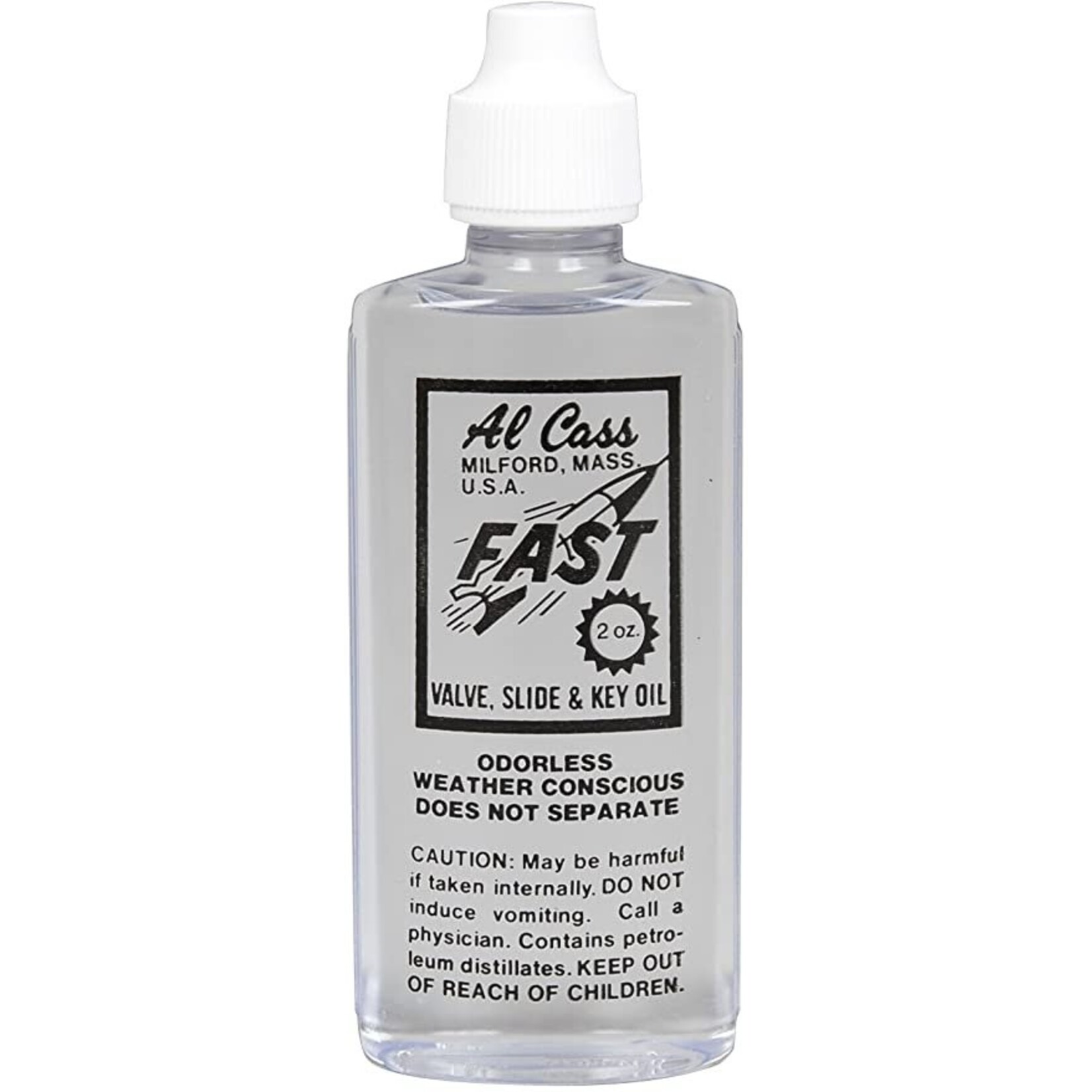 Al Cass Valve Oil 2 oz. Bottle