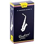 Vandoren Vandoren Alto Saxophone Reeds No 2.5 - (10 Per Box)