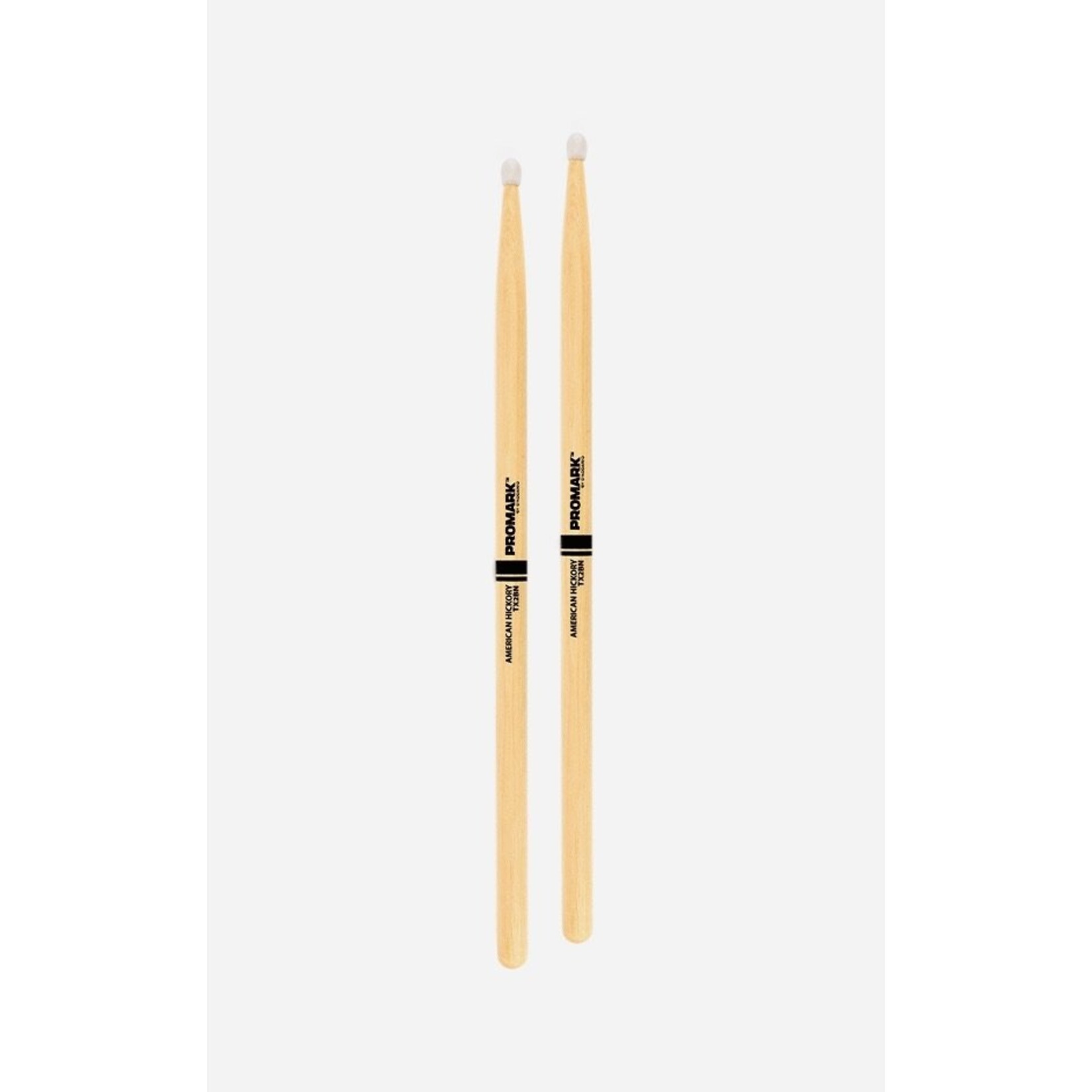 Promark TX2BN Classic 2B Hickory Nylon Tip Drumstick