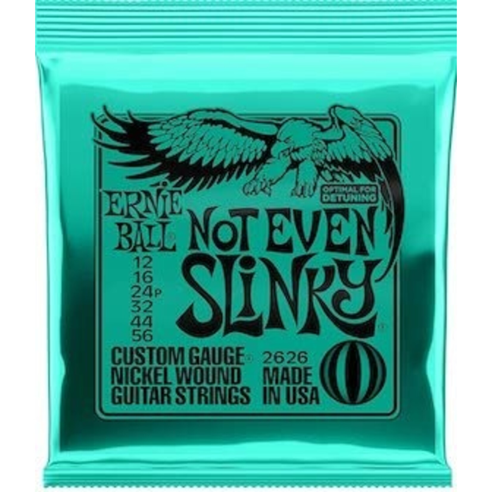 Ernie Ball Nickel Wound Not Even Slinky 12-56 Electric Guitar Strings