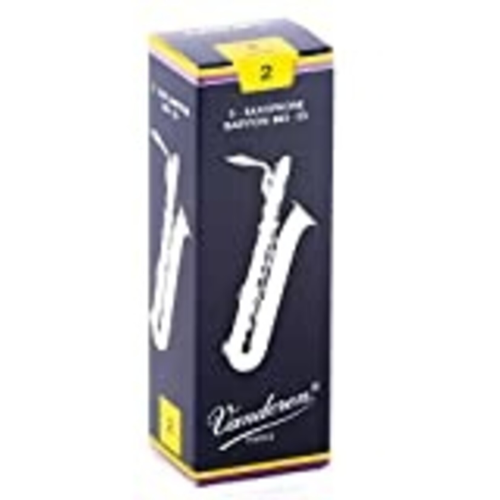 Vandoren Baritone Saxophone Reeds No 2 Box of 5