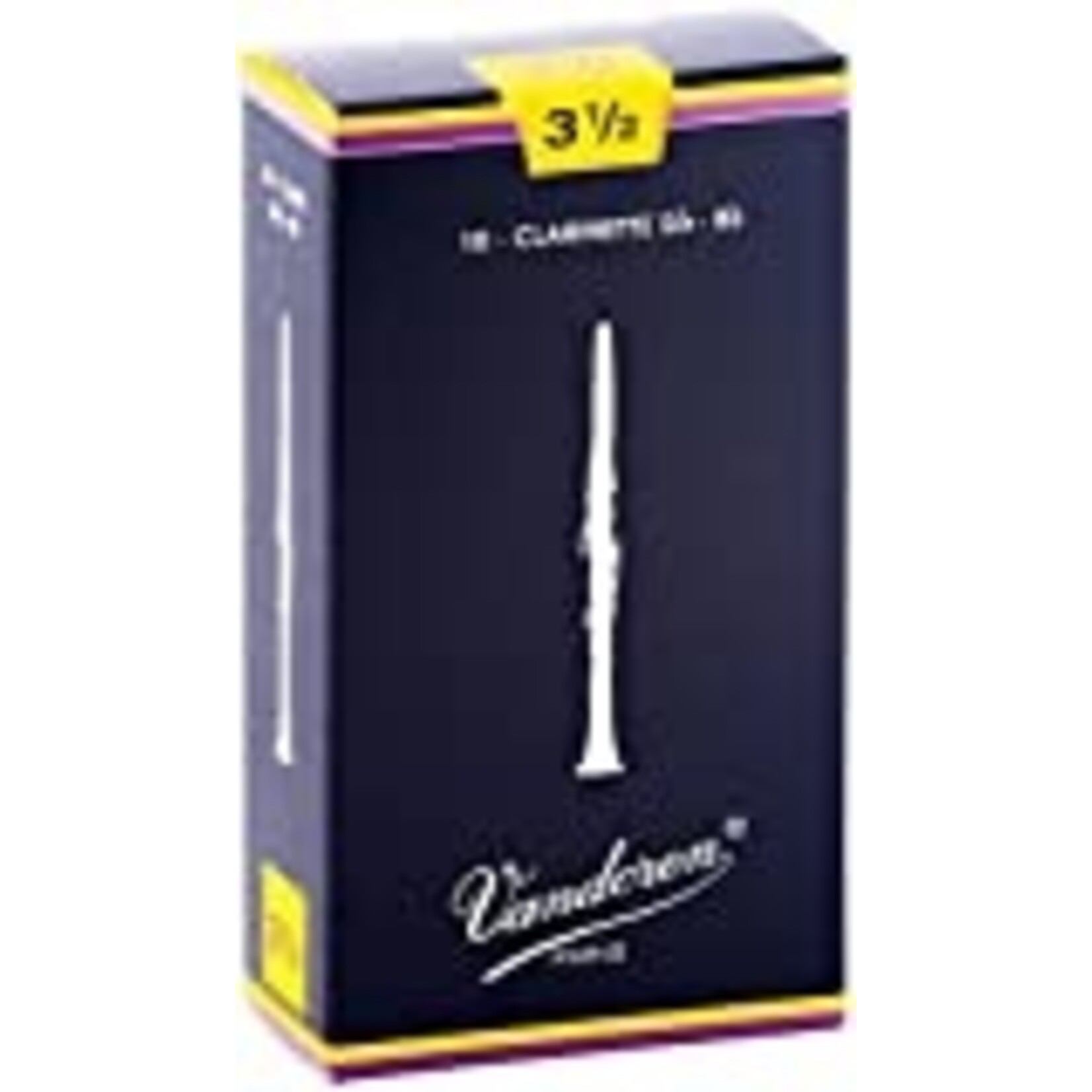 Vandoren Bb Clarinet Reeds 3.5 - (10 of Box)