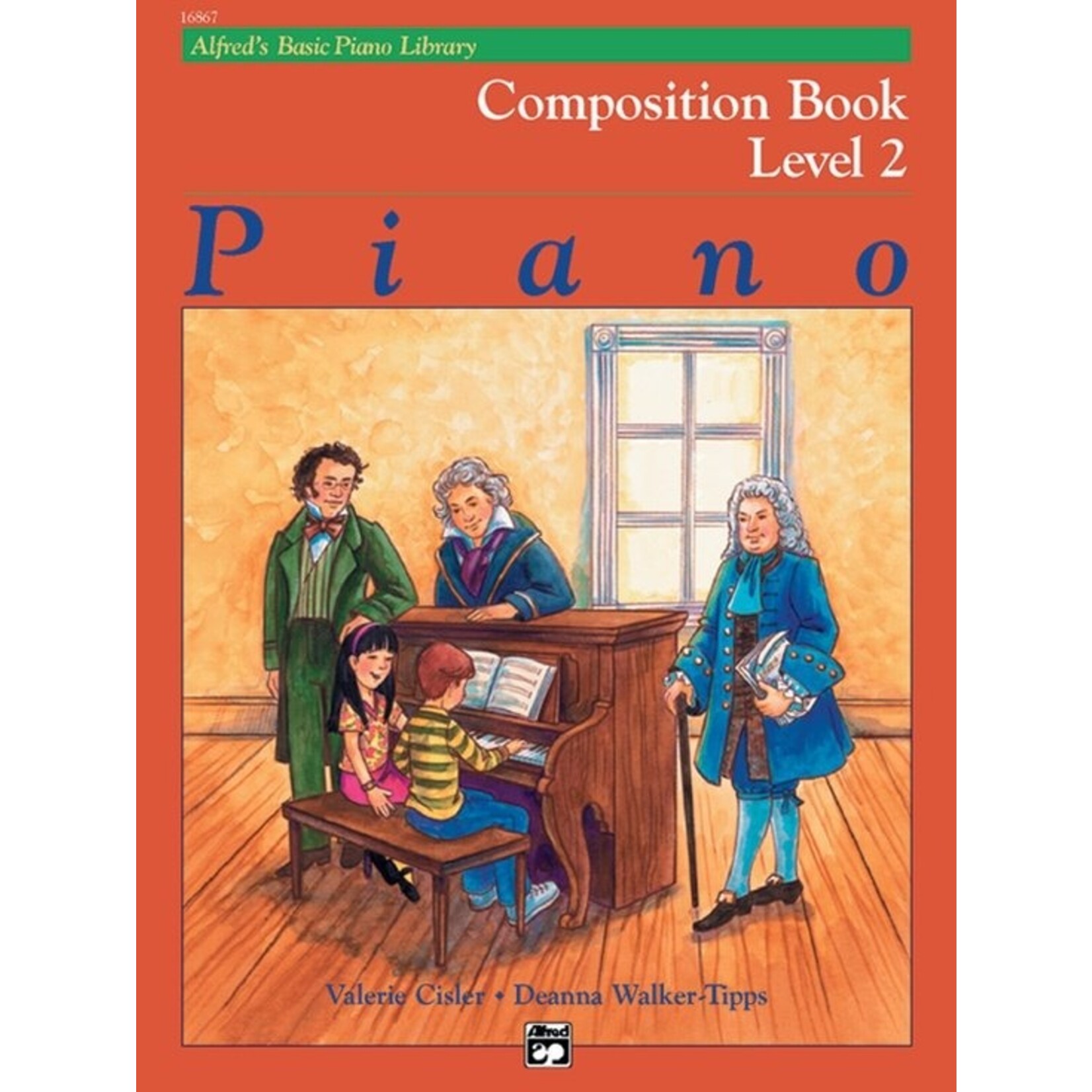 Alfred's Basic Piano Library Composition Book 2