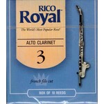 D'Addario Royal by D'Addario Alto Clarinet Reeds Box of 10 (3 Strength)