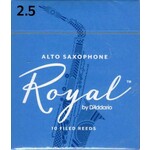 D'Addario Royal by D'Addario Alto Sax Reeds Box of 10 (2.5 Strength)