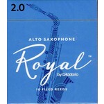 D'Addario Royal by D'Addario Alto Sax Reeds Box of 10(2 Strength)