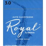 D'Addario Royal by D'Addario RJB1030 Alto Sax Reeds Box of 10(3 Strength)