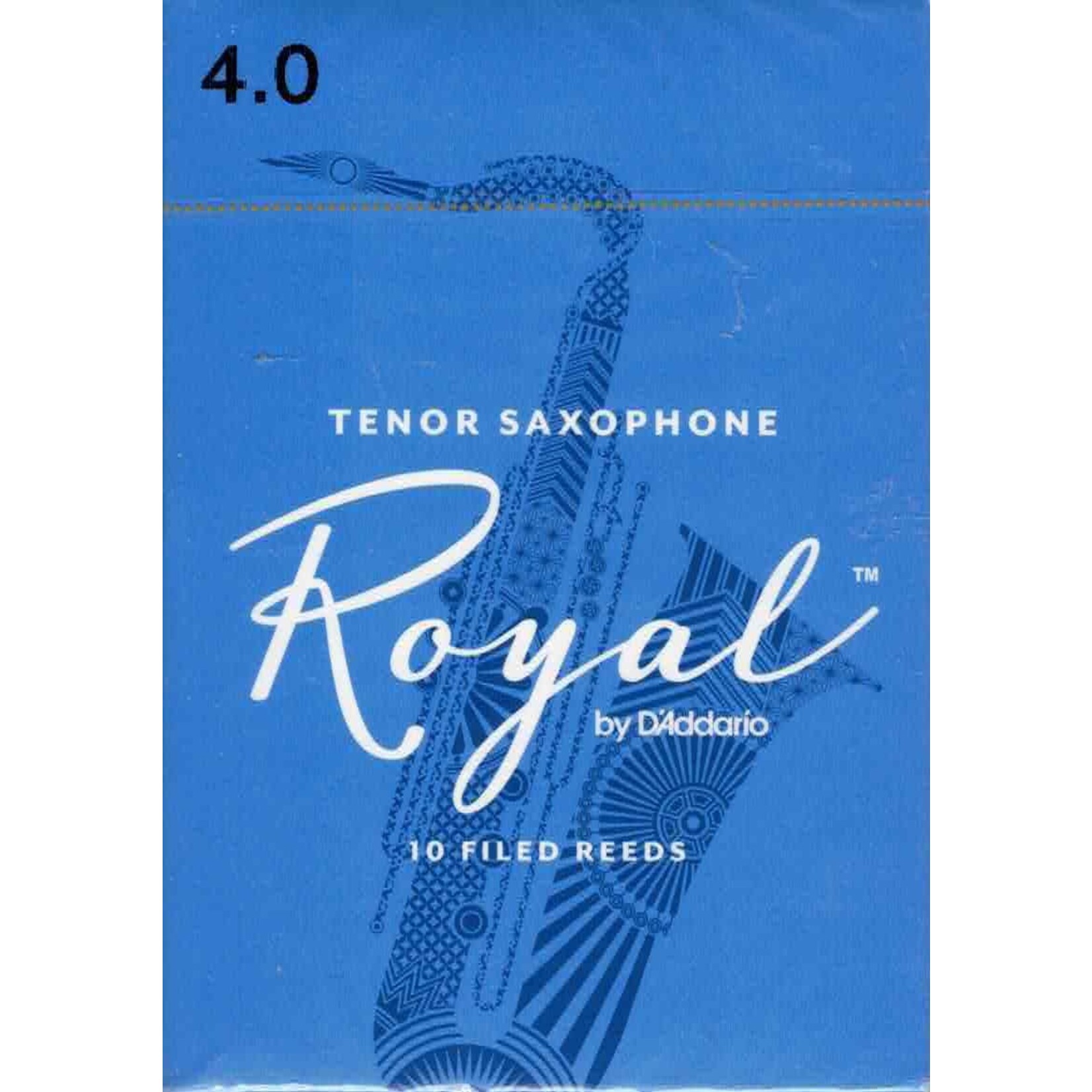 Rico Royal Tenor Sax Reeds Box Of 10(Strength 4)