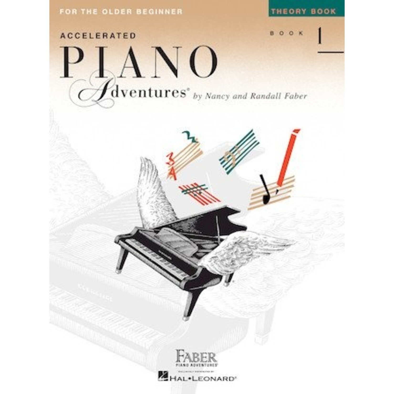 Faber Accelerated Piano Adventures for the Older Beginner Theory Book 1