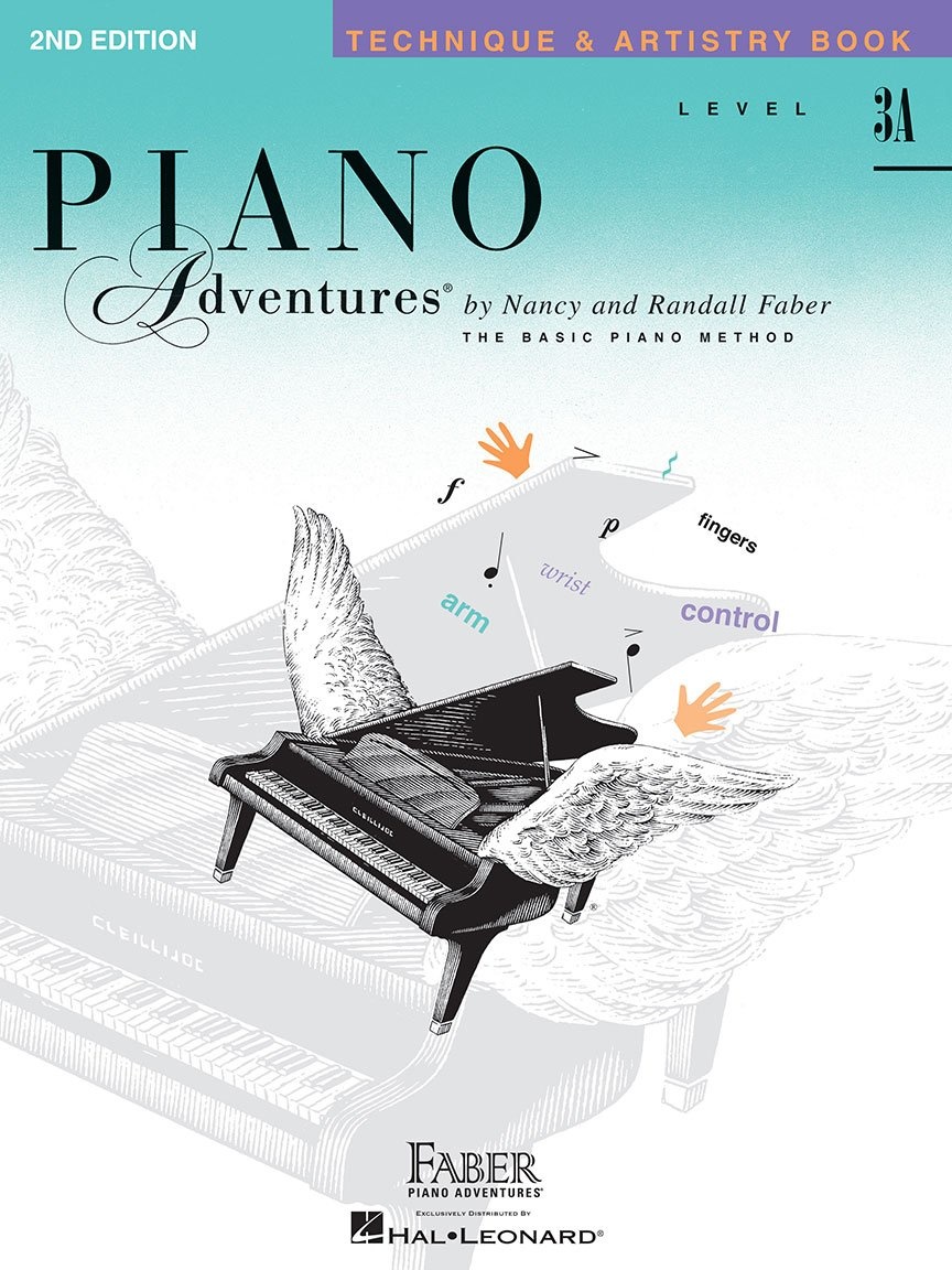 Faber Piano Adventures Level 3A - Technique & Artistry Book