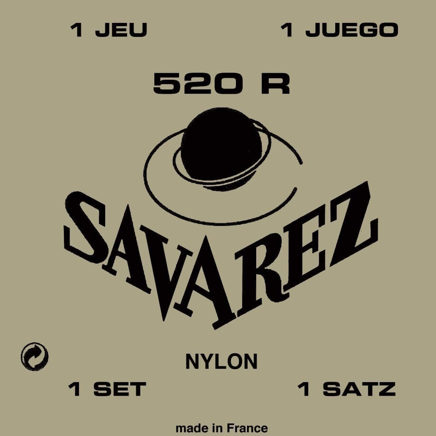 Savarez 520 R Nylon High Tension Classical Strings