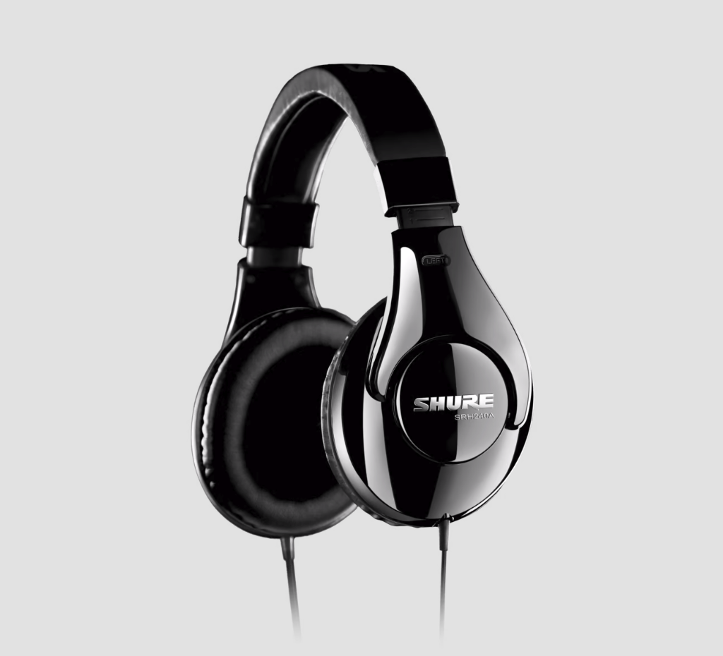Shure SRH240A-BK Professional Quality Headphones