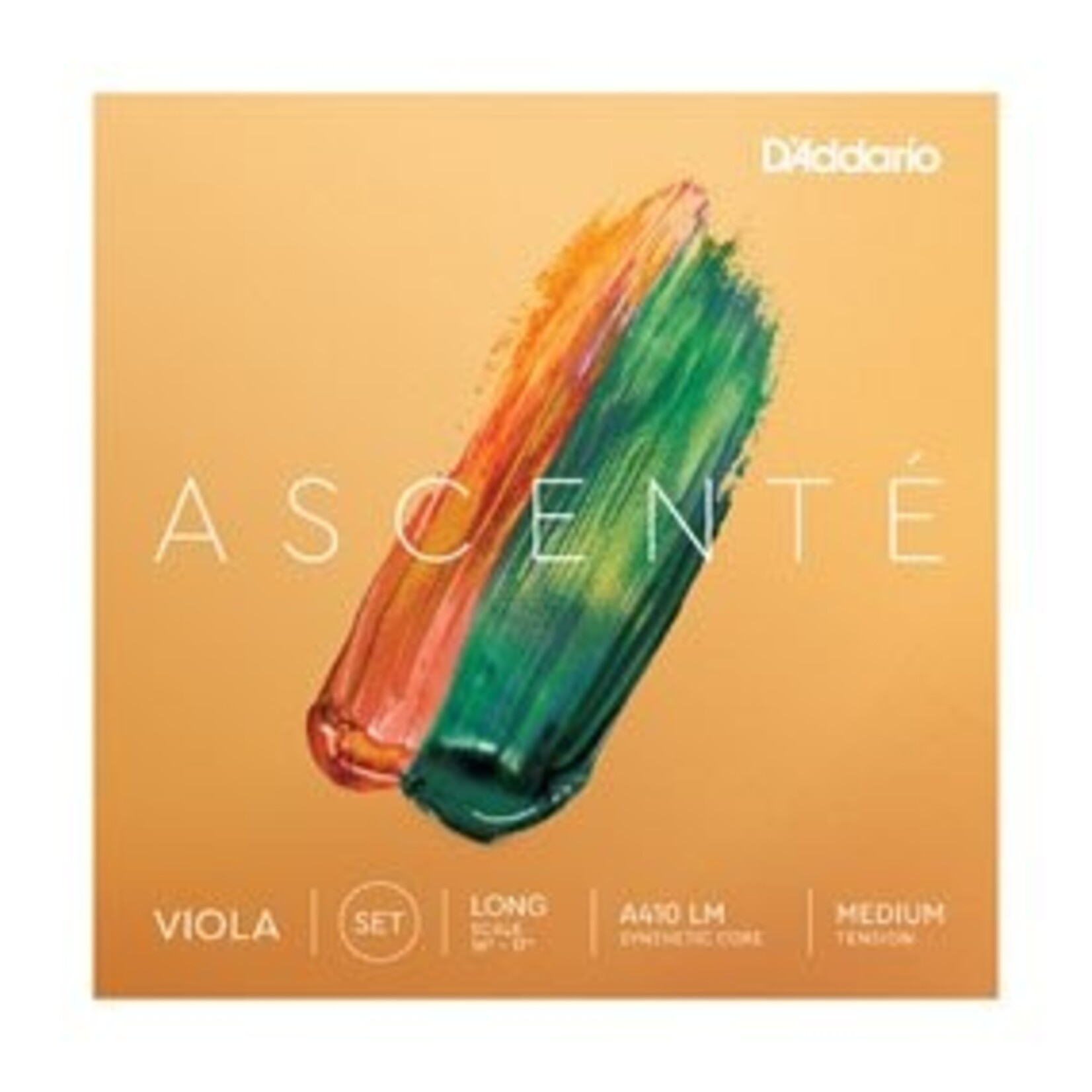 D'addario Ascente 15"-16" Viola Medium Tension Viola